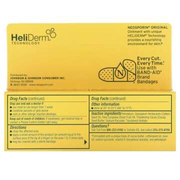 Neosporin Original Antibiotic Ointment, 24-Hour Infection Prevention for Minor Wound, .5 oz