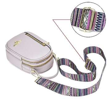 LoZoDo Small Crossbody Bags for Women Trendy Leather Purses and Handbags Designer Cell Phone Bag Wal...