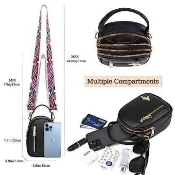 Trendy LoZoDo Small Crossbody Bag for Women