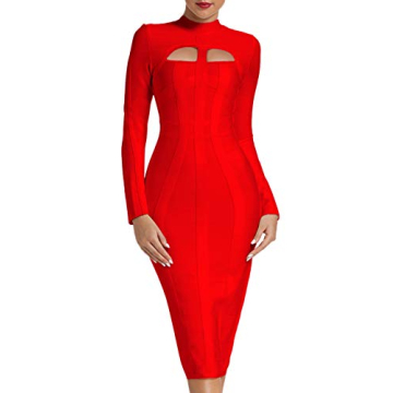 Women's Long Sleeve Party Bandage Dress for All Occasions