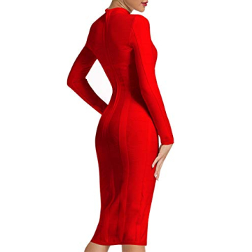 Women's Long Sleeve Party Bandage Dress for All Occasions