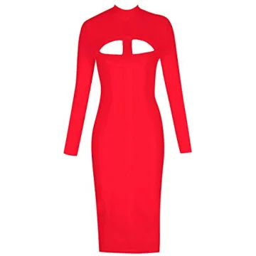 Women's Long Sleeve Party Bandage Dress for All Occasions