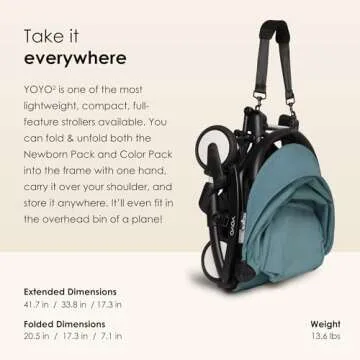 BABYZEN YOYO2 Stroller & Newborn Pack - Travel Essentials