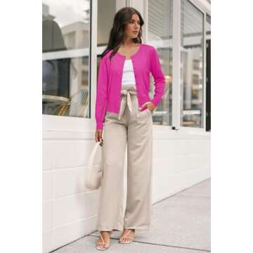 Newshows Women's Lightweight Cardigan 2025 - Soft Pink