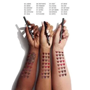 NYX Professional Makeup Slim Lip Liner Brown - SLP 802