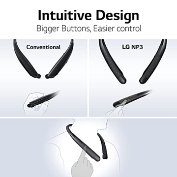 LG TONE NP3 Wireless Stereo Headset with Earbuds