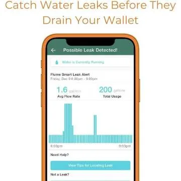 Flume 2 Smart Water Monitor & Leak Detector