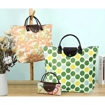 Collapsible Trolley Bag with Wheels for Easy Shopping