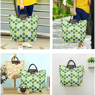 Collapsible Trolley Bag with Wheels for Easy Shopping