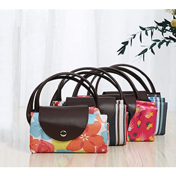 Collapsible Trolley Bag with Wheels for Easy Shopping