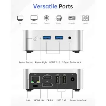 ACEMAGIC Vista V1 Mini PC | 13th Gen Intel N150 | 4K Support