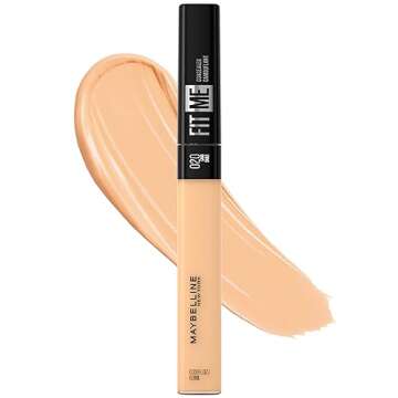 Maybelline New York Fit Me Liquid Concealer Makeup Bundle with Light and Sand Shades, 1 Count Each
