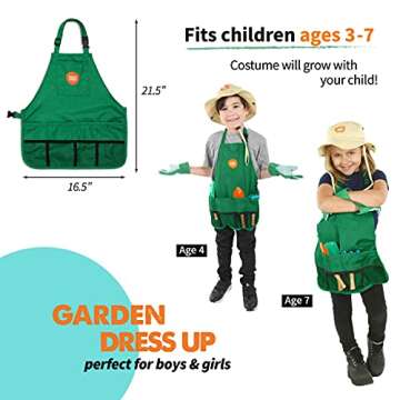 Kids Gardening Tool Set for Ages 3 & Above - Born Toys