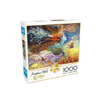 Buffalo Games Josephine Wall 1000 Piece Puzzle Glitter Edition