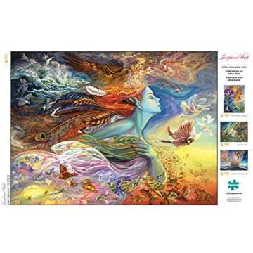 Buffalo Games Josephine Wall 1000 Piece Puzzle Glitter Edition