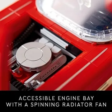 LEGO Icons Corvette Model Car Kit - Classic DIY Set