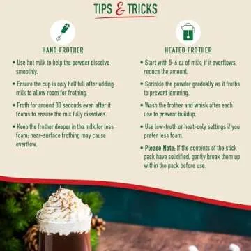 Caffelatto Milk Chocolate Hot Cocoa, Gourmet Single Serve Sticks, Made for Milk Frothers, Add Your Own Milk, Simple Ingredients and Easily Customized, 9 Pack