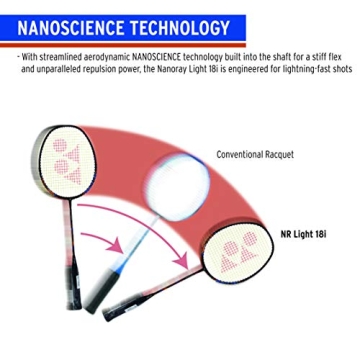 Lightweight YONEX Nanoray 68 Badminton Racket