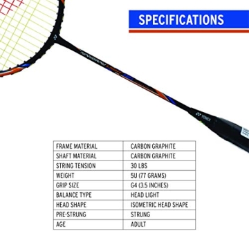 Lightweight YONEX Nanoray 68 Badminton Racket