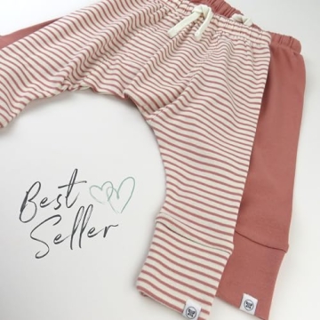 HonestBaby Organic Cotton Harem Pants for Toddlers