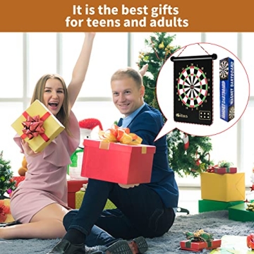 Gitus Magnetic Dart Board - Safe Fun for Kids & Teens