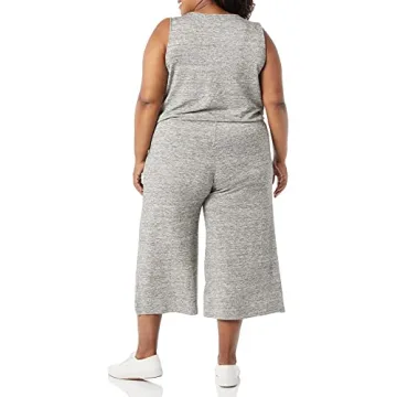Women's Supersoft Terry Sleeveless Wide-Leg Jumpsuit