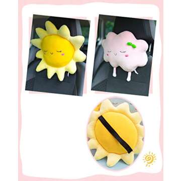 Mathew Sun Cloud Plush Throw Pillow For All Ages