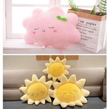 Mathew Sun Cloud Plush Throw Pillow For All Ages