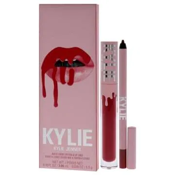 Kylie Cosmetics Matte Lip Kit - 401 Victoria for Women - 2 Pc 0.10 oz Matte Liquid Lipstick, 0.03 oz Lip Liner
