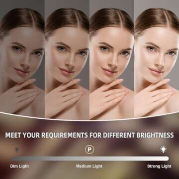 Dripex Hollywood Style Makeup Mirror with LED Lights