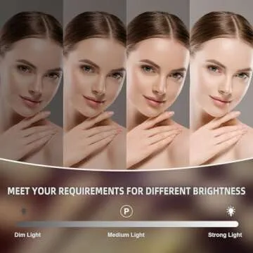 Dripex Hollywood Style Makeup Mirror with LED Lights