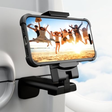 Klearlook Universal Airplane Phone Holder for Travelers