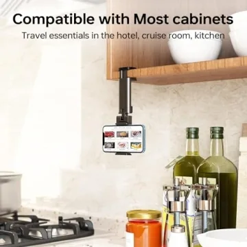 Klearlook Universal Airplane Phone Holder for Travelers