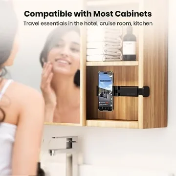 Klearlook Universal Airplane Phone Holder for Travelers