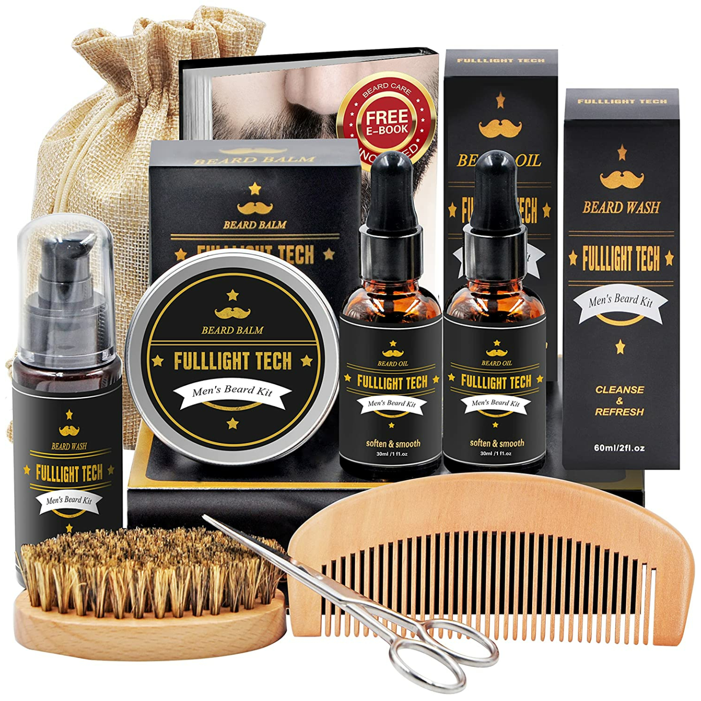Organic Beard Kit for All-Natural Grooming Care