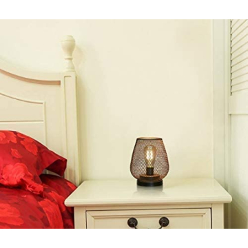 JHY DESIGN LED Cage Lanterns - Battery Powered Set - Ideal Decor