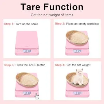 THINKSCALE Shipping Scale, 86lb/0.1oz Digital Postal Scale