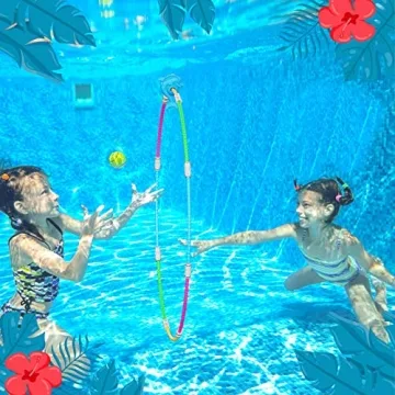 Keeparlus Swim Thru Pool Rings for Kids, Ages 4-12