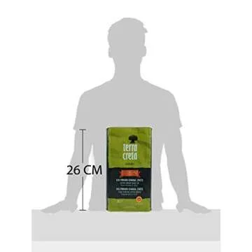 Terra Creta | Award Winning | Kolymvari Estates | 100% Pure Greek Olive Oil | Cold Extracted | Protective Designation of Origin | 3Ltr - (101.4 fl.oz) Tin