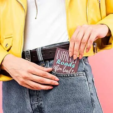 Inspirational Gifts Notepads Mini Motivational Journal Notebook Bulk Small Pocket Notepads for Office Home Church Christian Gift Supplies, 10 Styles(Vivid Style,20 Pieces)