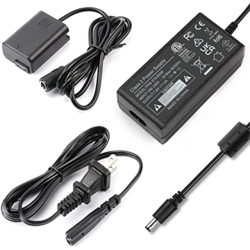 F1TP AC PW20 AC Power Supply Adapter NP-FW50 Dummy Battery Kit for Sony Alpha Cameras