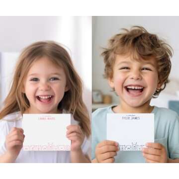 Customizable Dog Stationery Sets for Kids – Perfect for Thank You Notes!