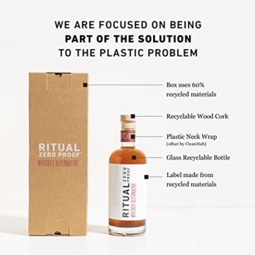 Ritual Zero Proof Whiskey Alternative Non-Alcoholic Spirit
