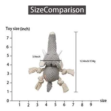 KOL Plush Interactive Elephant Dog Toy for Fun Playtime