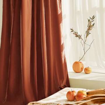 MIULEE Velvet Curtains - Luxurious Pinch Pleated Blackout Drapes