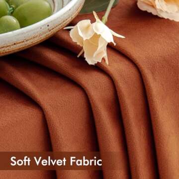 MIULEE Velvet Curtains - Luxurious Pinch Pleated Blackout Drapes