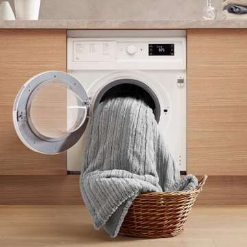 UGG 13081 Kenzie Full-Queen Comforter Set Silky Soft Luxury Hotel Collection All Season Plush Faux Fur Mircomink Cozy Comfort Bedding Sets Blanket Comforter Set and Two Pillow Shams, Full/Queen, Seal