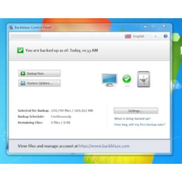 Backblaze - Online Backup PC [Online Code]