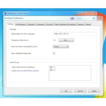 Backblaze - Online Backup PC [Online Code]