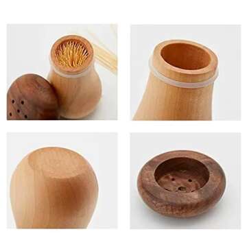Agirlvct Toothpick Holder for Elegant Dining Spaces